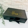 Geschenk-Box personalisiert - Schwarz