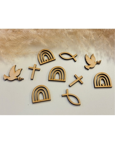 Streudeko 'Holzfiguren'