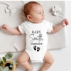 Body bio pour bébé personnalisé