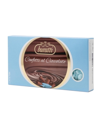 Konfetti Schokolade - Blau - 1 Kg (Glutenfrei)