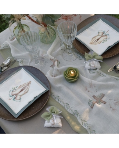 Chemin de table 'Cérémonie naturelle'