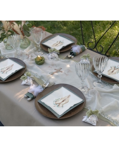 Chemin de table 'Cérémonie naturelle'