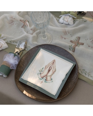 Servietten 'Betende Hände'