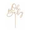 Cake Topper 'Oh Baby'