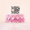 Cake Topper 'Mrs and Mrs'