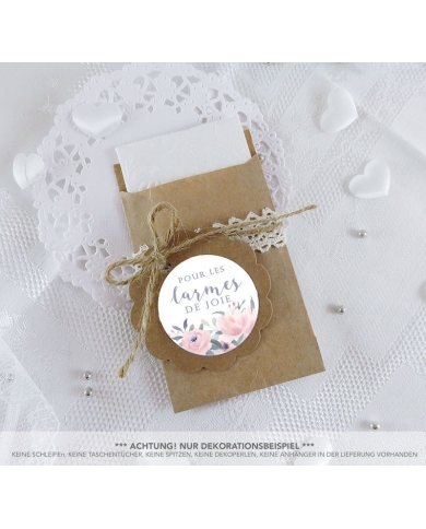 Aufkleber 'Pour les larmes de joie'