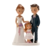 Figurine mariage 'Couple avec fille'