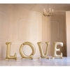 Ballon aluminium debout 'LOVE' (350 x 114 cm)
