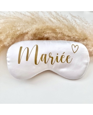 Schlafmaske 'Mariée'