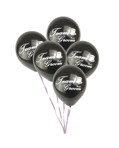 5 Ballons 'Team Groom'