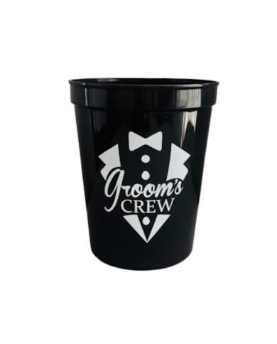 5 Gobelets grand ‘Groom' Crew’