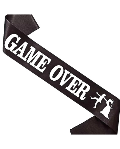 Écharpe 'Game Over'