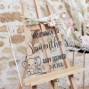 Acryl Schild  'Babyshower' personalisiert