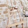 Panneau plexiglas 'Babyshower' personnalisé