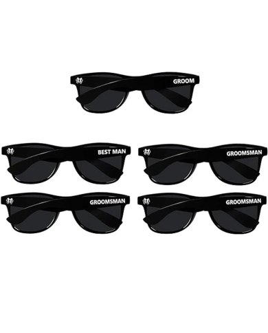 Set de lunettes de soleil 'Groom' (5 pièces)