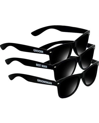 Set de lunettes de soleil 'Groom' (5 pièces)