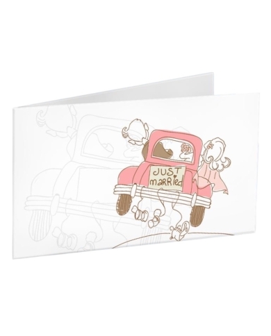 Kärtchen 'Just Married' (10 Stück)