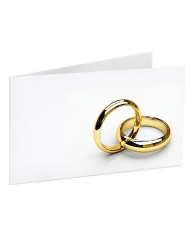 Kärtchen 'Ringe' (10 Stück)