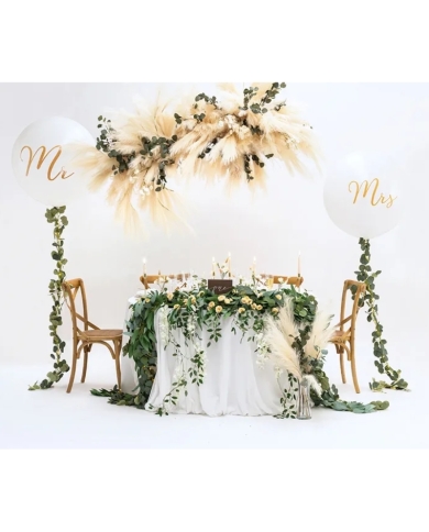 Riesenballon 'Mr' (Gold)