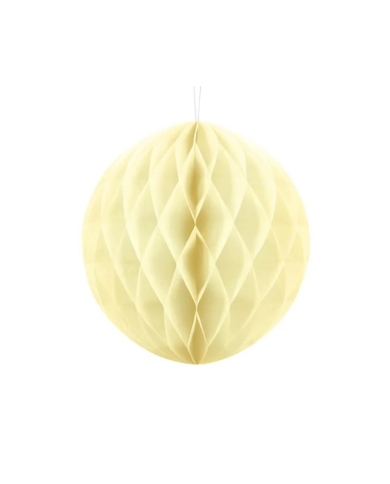 Wabenball - creme (30 cm)