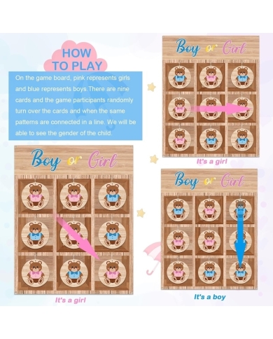 Tic Tac Toe Gender Reveal Spiel