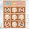 Jeu Tic Tac Toe 'Gender Reveal'