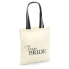 Sac coton 'Team Bride'