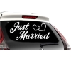 Sticker voiture Just Married