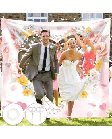 XXL Hochzeitsherz zum Ausschneiden ' Boho'