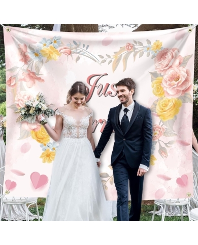 XXL Hochzeitsherz zum Ausschneiden ' Boho'