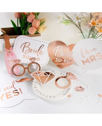 Photo Booth-Kit 'Bride Squad'