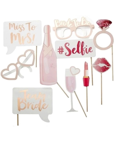 Photo Booth-Kit 'Team Bride'