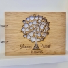 Gästebuch personalisiert Holz 'Liesbesbaum'