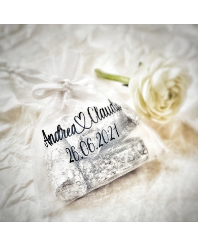 Sachet organza personnalisé - The-Weddingshop