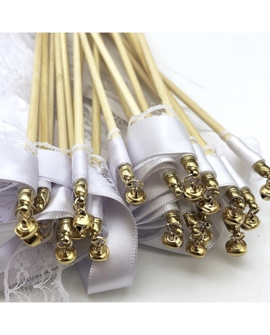 Baguettes magiques 'Wedding Wands' - Blanc - The-Weddingshop
