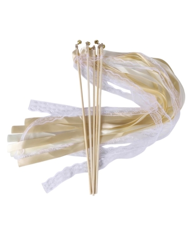 Zauberstäbe 'Wedding Wands' - Champagner