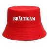 Chapeau de pêcheur 'Bräutigam' - The-Weddingshop