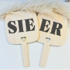 Panneaux en bois 'Er & Sie' - The-Weddingshop