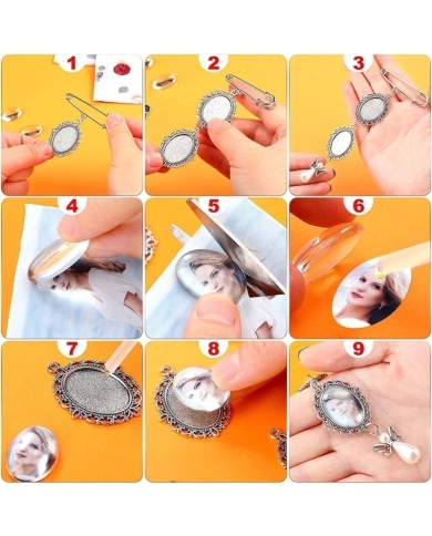 Mémorial de charm pour le bouquet de la mariée 'Duo'