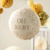 Ballon en aluminium 'Oh Baby'