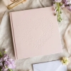 Livre d'or 'Coeur' rose pastel - The-Weddingshop