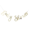 Guirlande 'Baby Shower' gold