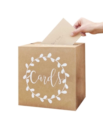 Boîte à lettres 'Cards' - carton kraft