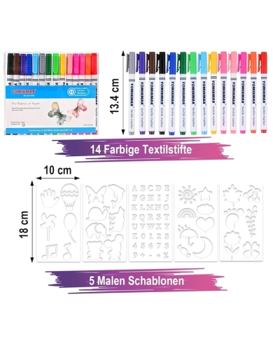 Set de bodys pour bébé à peindre