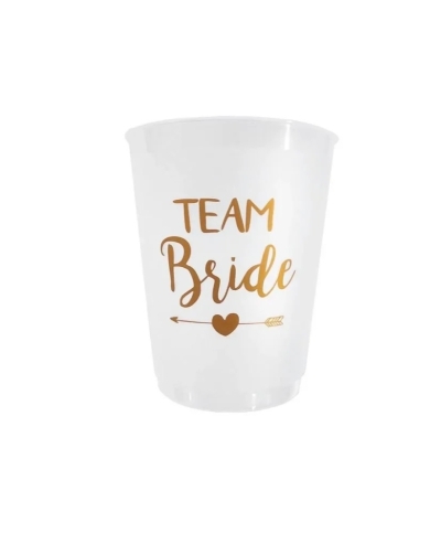 Becher-Set 'Team Bride' (6 Stück)