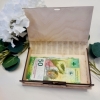 Cashbox 'Livre' bois personnalisée