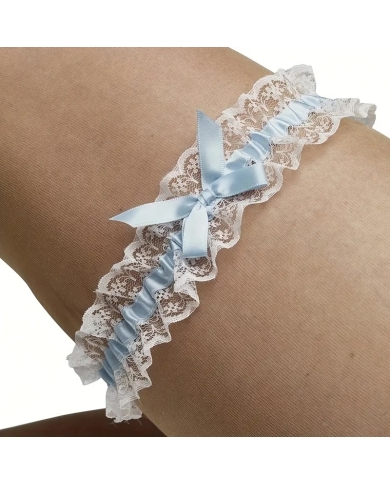 Strumpfband mit Schleife