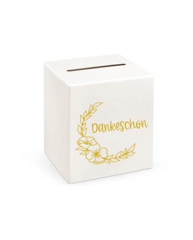 Urne mariage 'Dankeschön' - Ivory