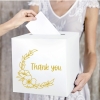 Urne mariage 'Thank you' - Ivory