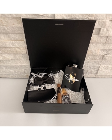 Geschenkbox - Bräutigam/Trauzeuge